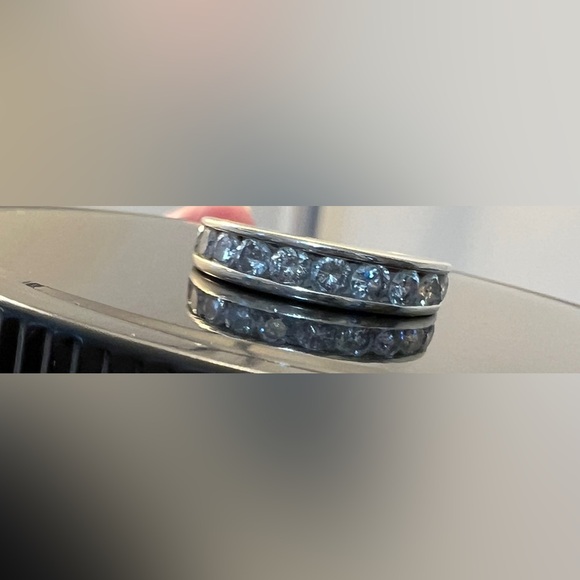 Diamond Wedding Band - Picture 8 of 10